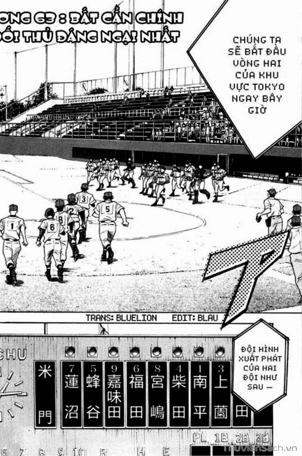 Truyện Tranh Đội Bóng Chày Siêu Đẳng - Ace Of Diamond trang 1440