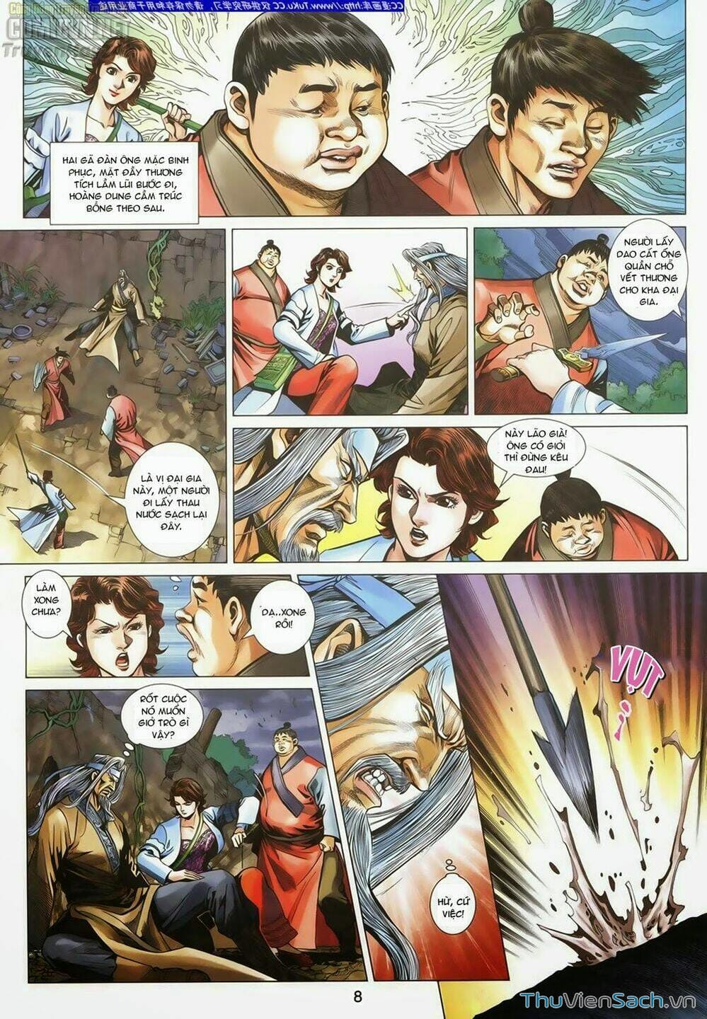 Truyện Tranh Anh Hùng Xạ Điêu - Manhua trang 2910