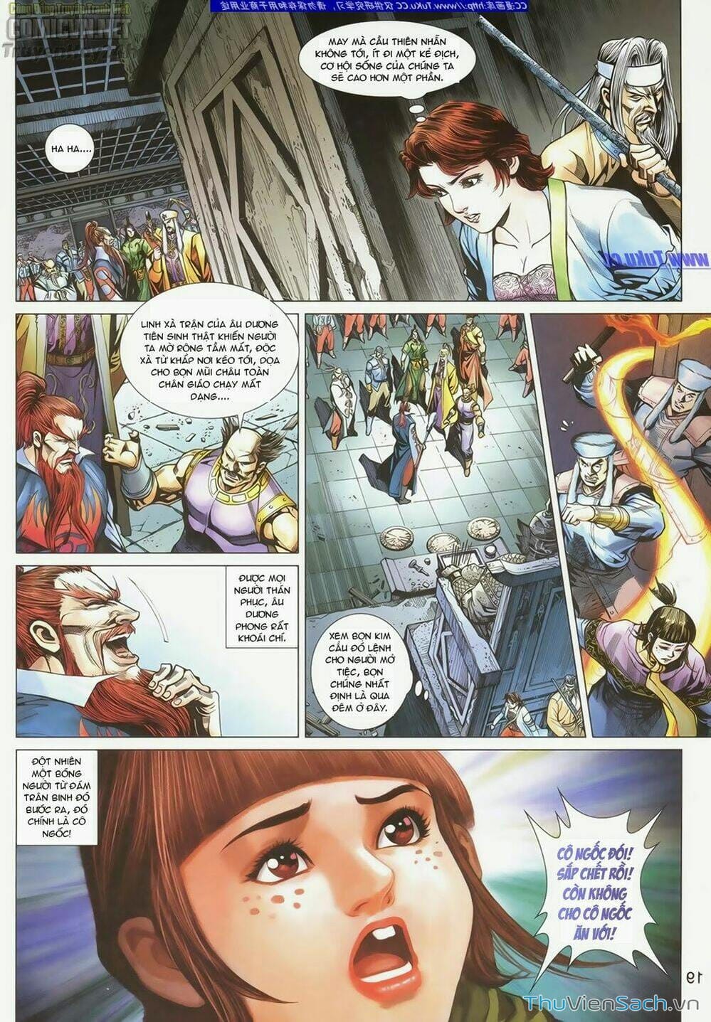 Truyện Tranh Anh Hùng Xạ Điêu - Manhua trang 2920