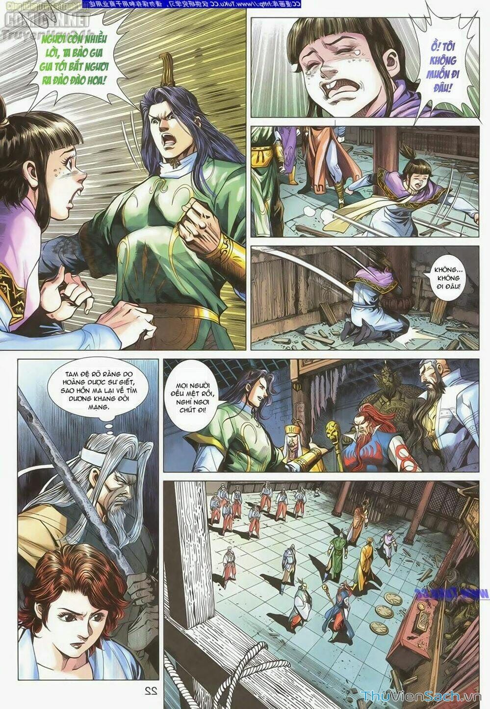 Truyện Tranh Anh Hùng Xạ Điêu - Manhua trang 2923