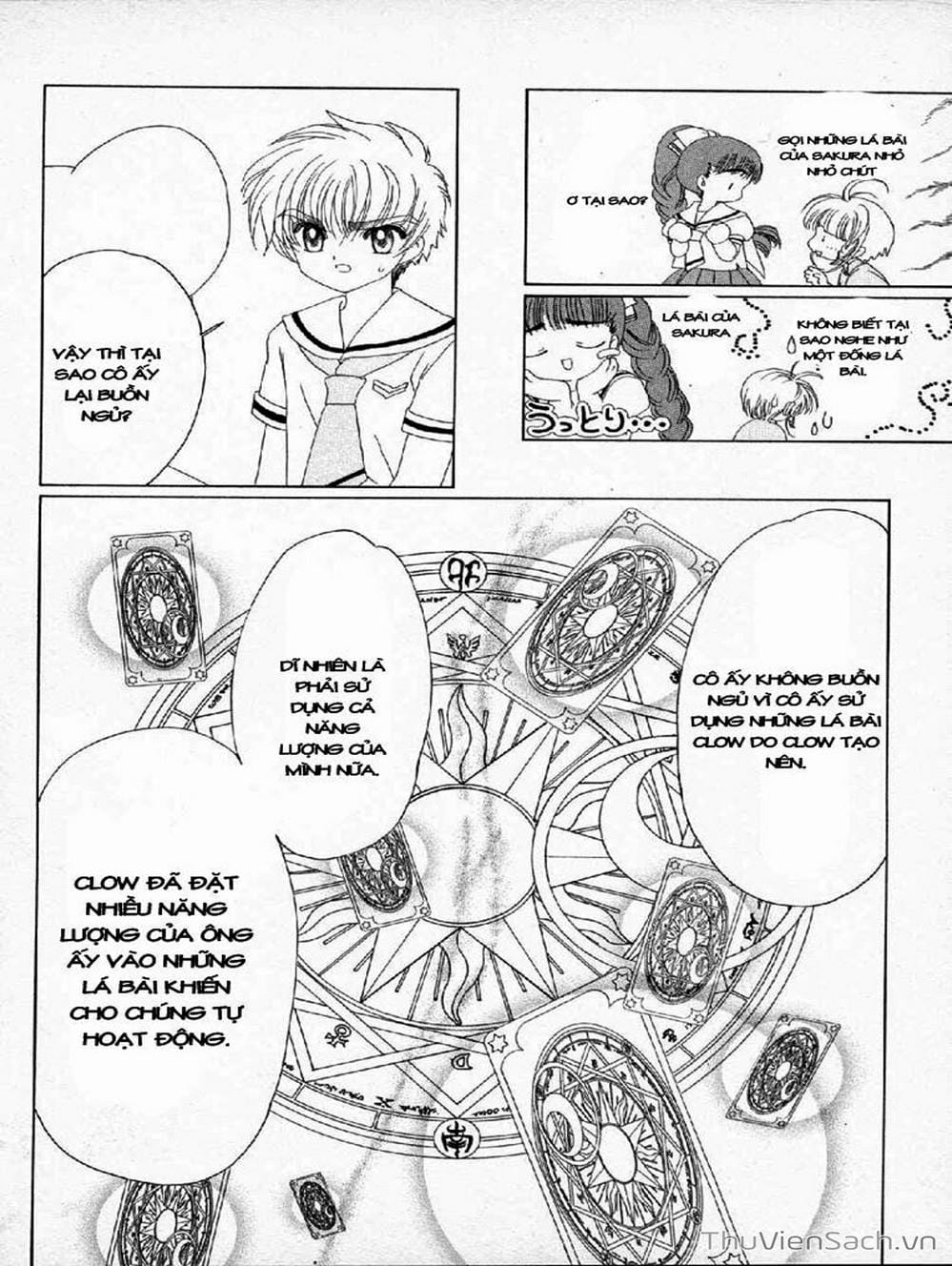 Truyện Tranh Thẻ Bài Pha Lê - Card Captor Sakura trang 1206