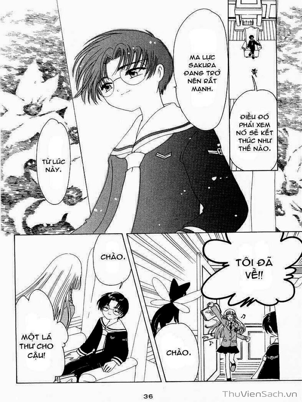 Truyện Tranh Thẻ Bài Pha Lê - Card Captor Sakura trang 1854