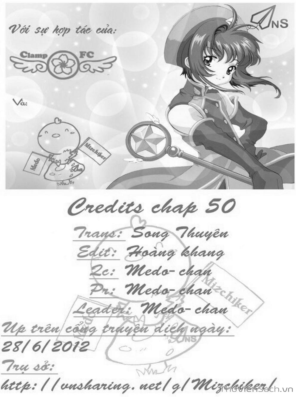 Truyện Tranh Thẻ Bài Pha Lê - Card Captor Sakura trang 2179