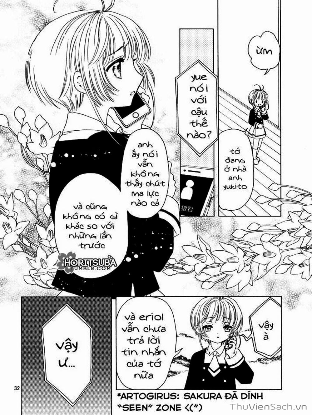 Truyện Tranh Thẻ Bài Pha Lê - Card Captor Sakura trang 2476