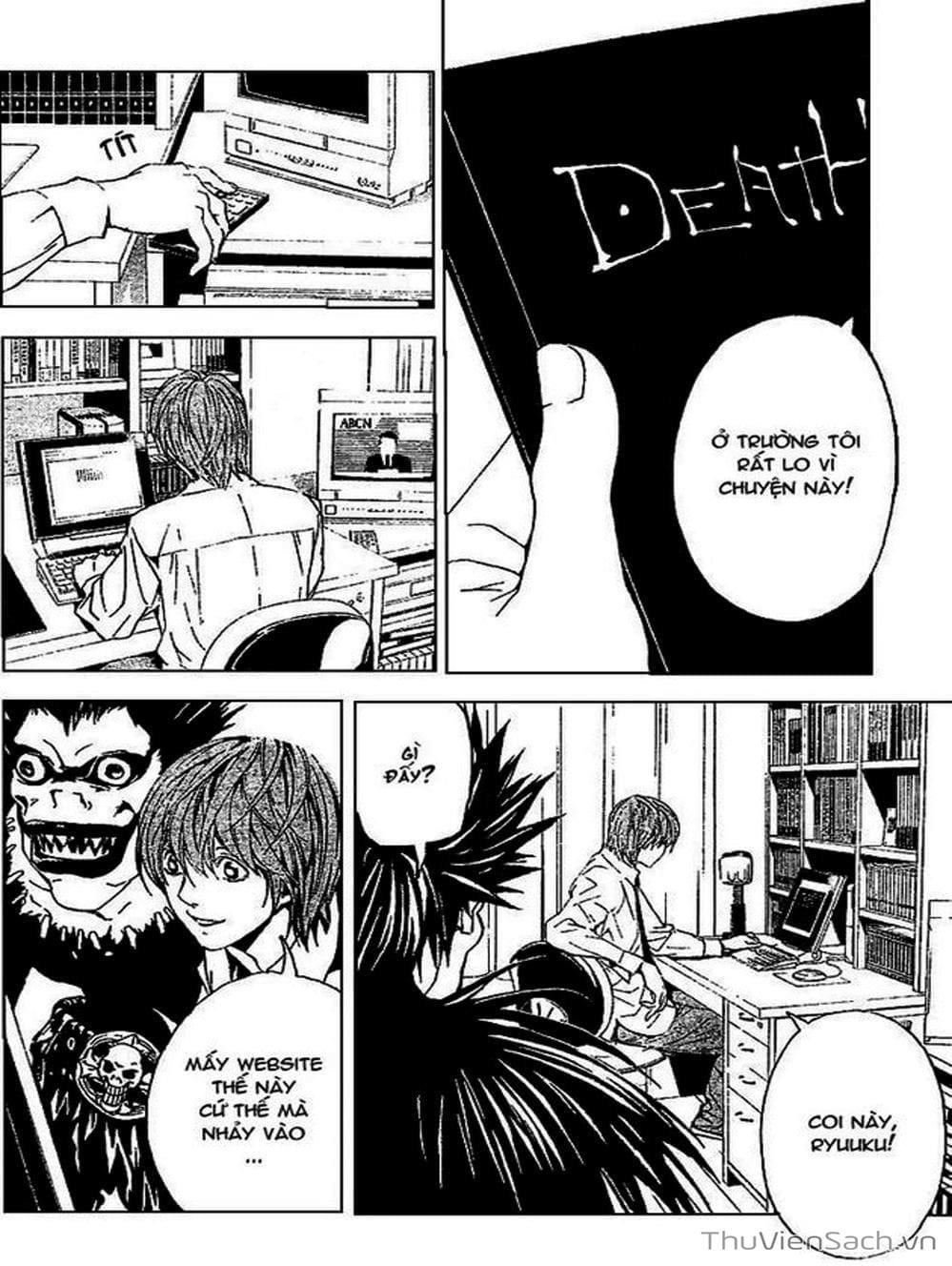 Truyện Tranh Cuốn Sổ Thiên Mệnh - Death Note trang 67