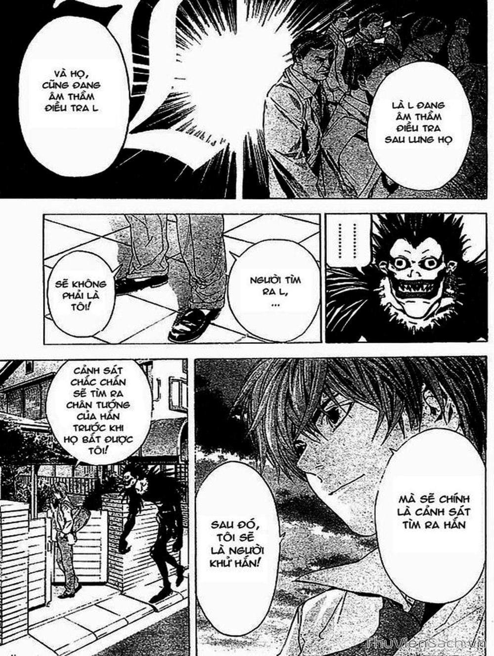 Truyện Tranh Cuốn Sổ Thiên Mệnh - Death Note trang 122