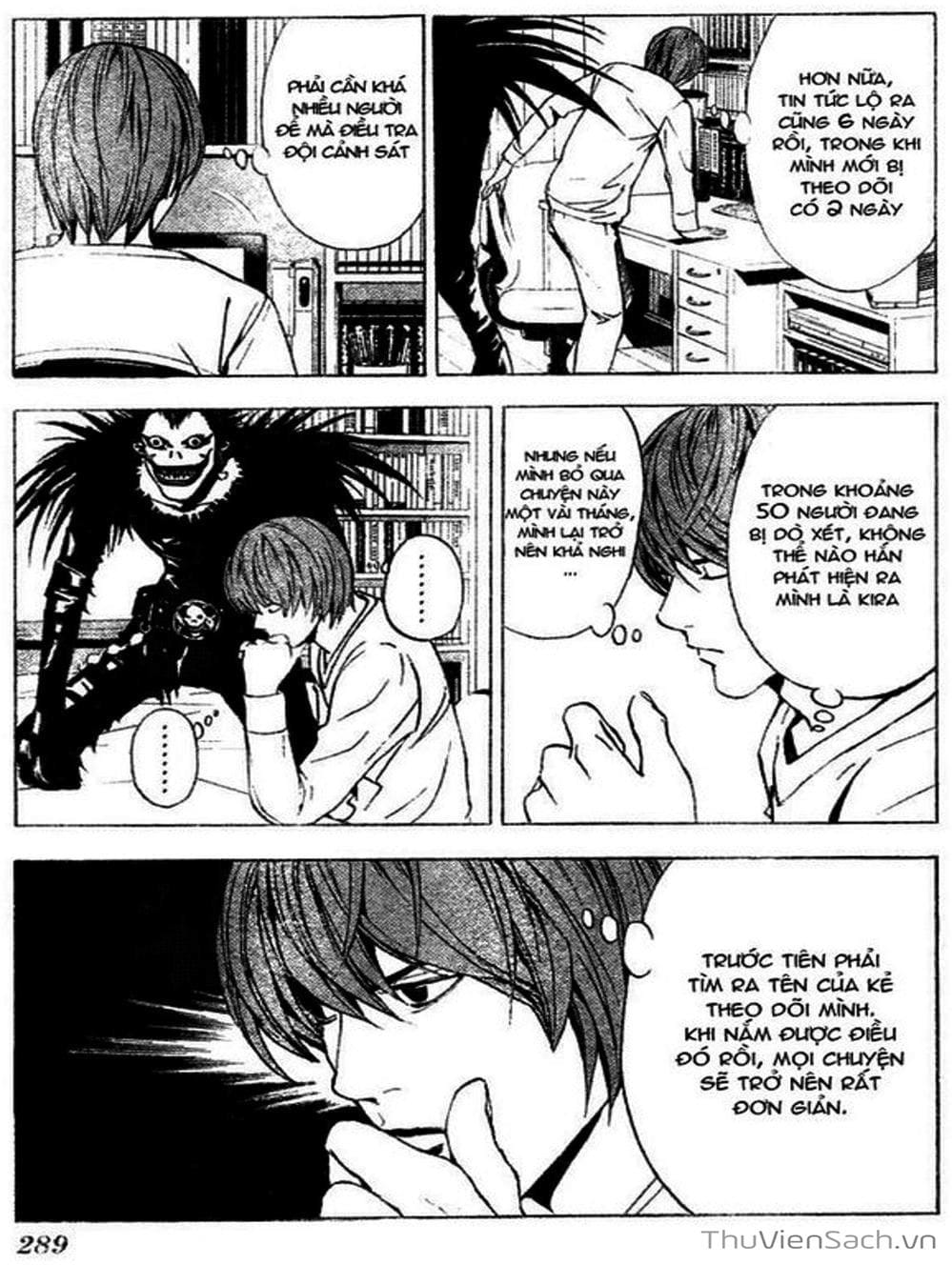 Truyện Tranh Cuốn Sổ Thiên Mệnh - Death Note trang 142