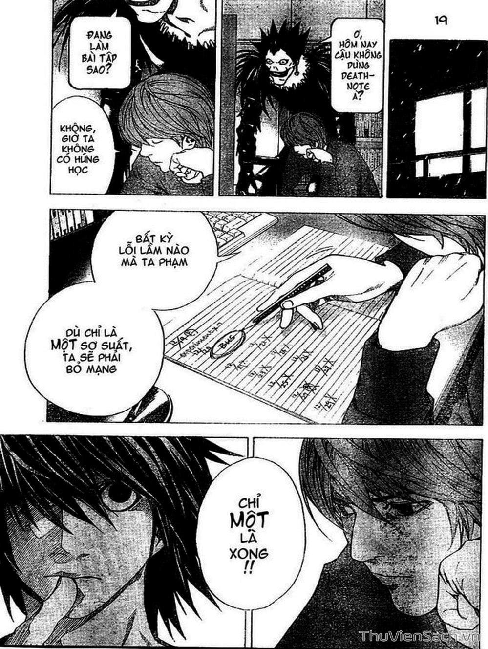 Truyện Tranh Cuốn Sổ Thiên Mệnh - Death Note trang 271