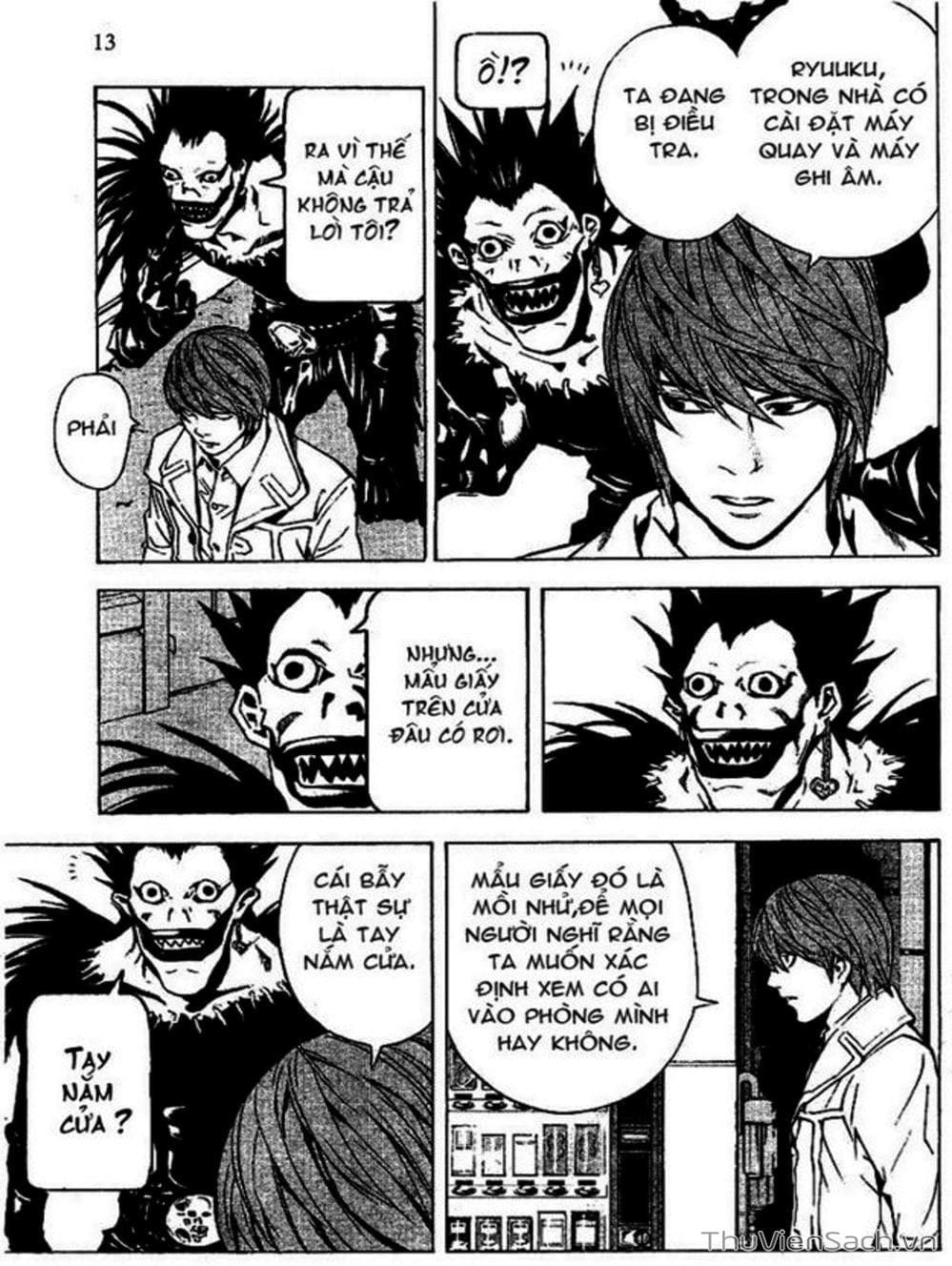 Truyện Tranh Cuốn Sổ Thiên Mệnh - Death Note trang 373