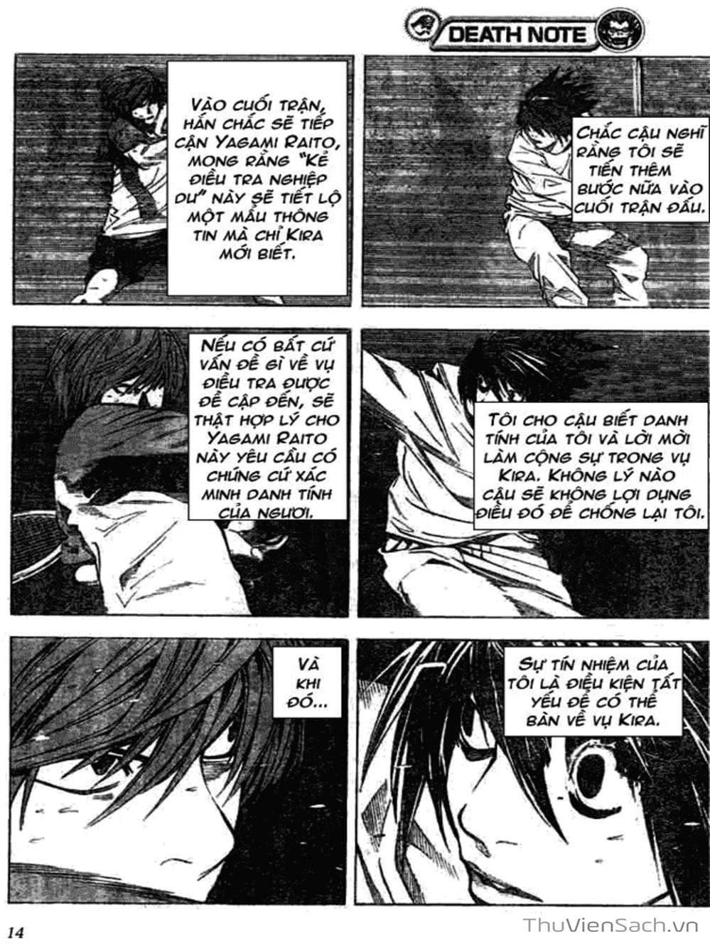 Truyện Tranh Cuốn Sổ Thiên Mệnh - Death Note trang 454