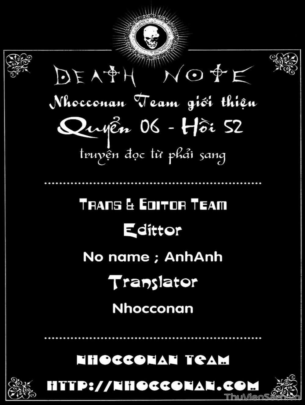 Truyện Tranh Cuốn Sổ Thiên Mệnh - Death Note trang 1140