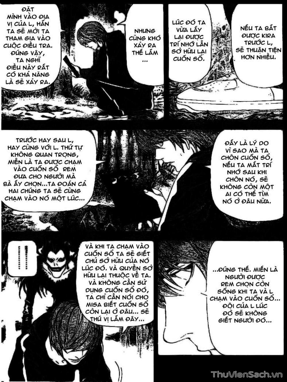 Truyện Tranh Cuốn Sổ Thiên Mệnh - Death Note trang 1204