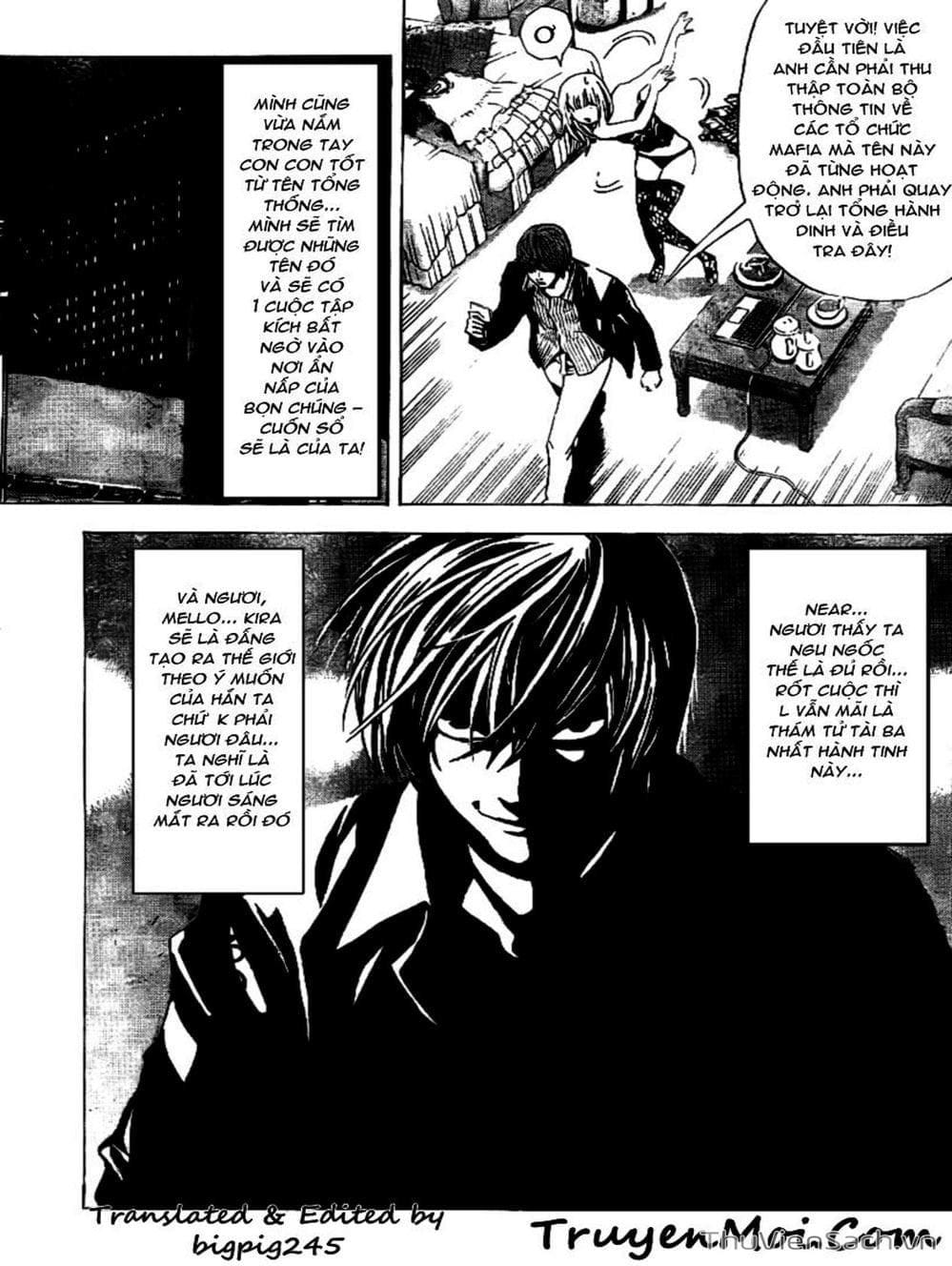 Truyện Tranh Cuốn Sổ Thiên Mệnh - Death Note trang 1542