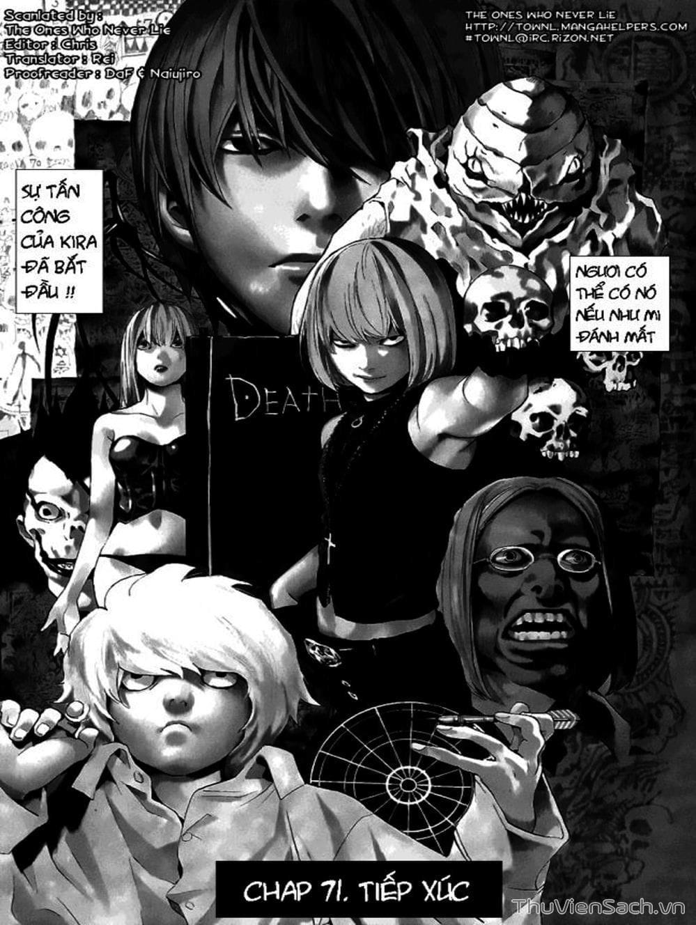 Truyện Tranh Cuốn Sổ Thiên Mệnh - Death Note trang 1588