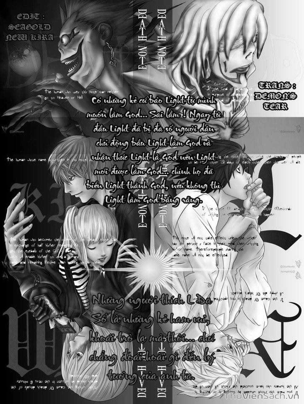 Truyện Tranh Cuốn Sổ Thiên Mệnh - Death Note trang 2134