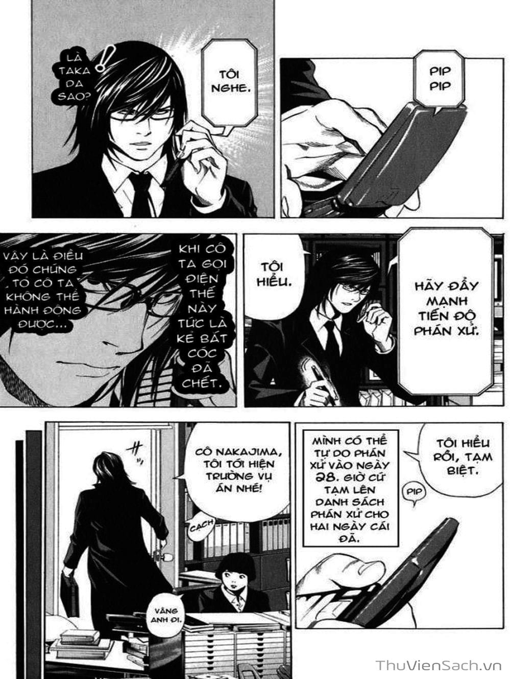 Truyện Tranh Cuốn Sổ Thiên Mệnh - Death Note trang 2192