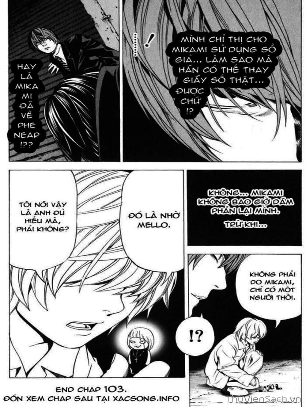 Truyện Tranh Cuốn Sổ Thiên Mệnh - Death Note trang 2278