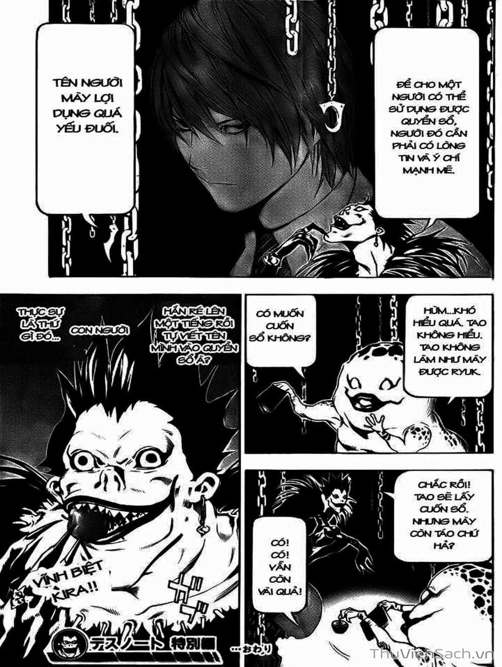 Truyện Tranh Cuốn Sổ Thiên Mệnh - Death Note trang 2423