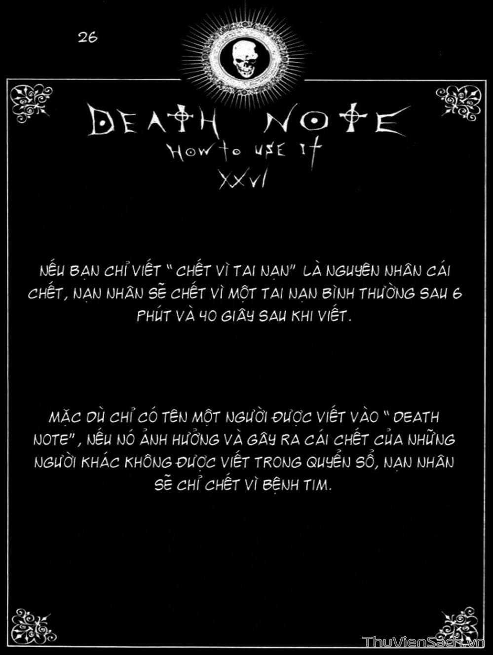 Truyện Tranh Cuốn Sổ Thiên Mệnh - Death Note trang 2452