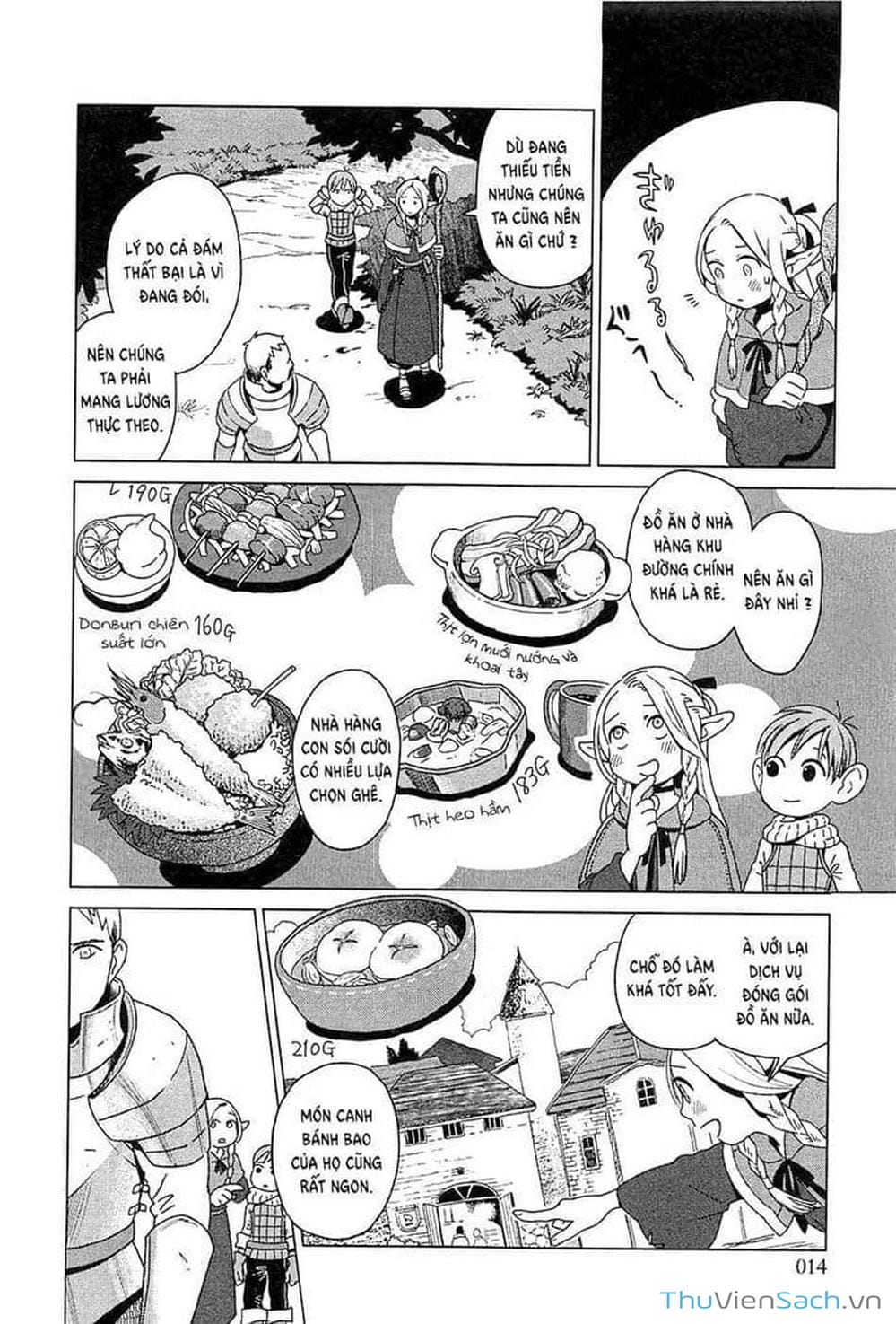 Truyện Tranh Mỹ Vị Hầm Ngục - Dungeon Meshi trang 14