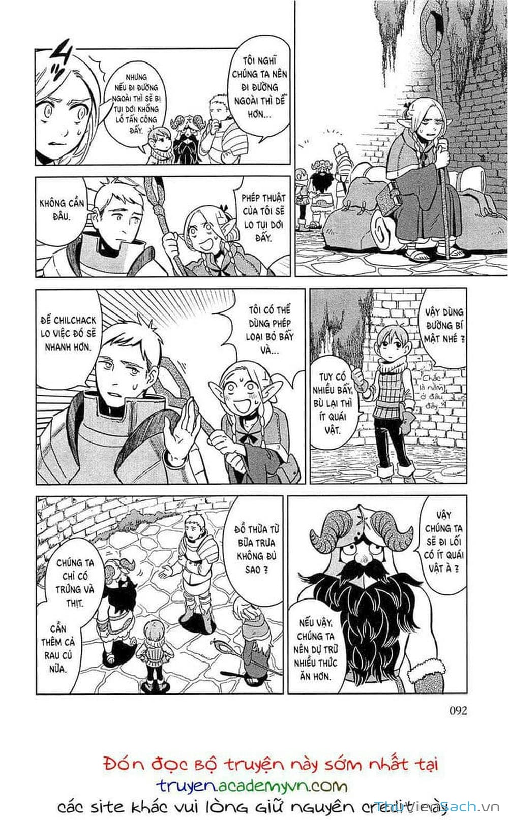 Truyện Tranh Mỹ Vị Hầm Ngục - Dungeon Meshi trang 92