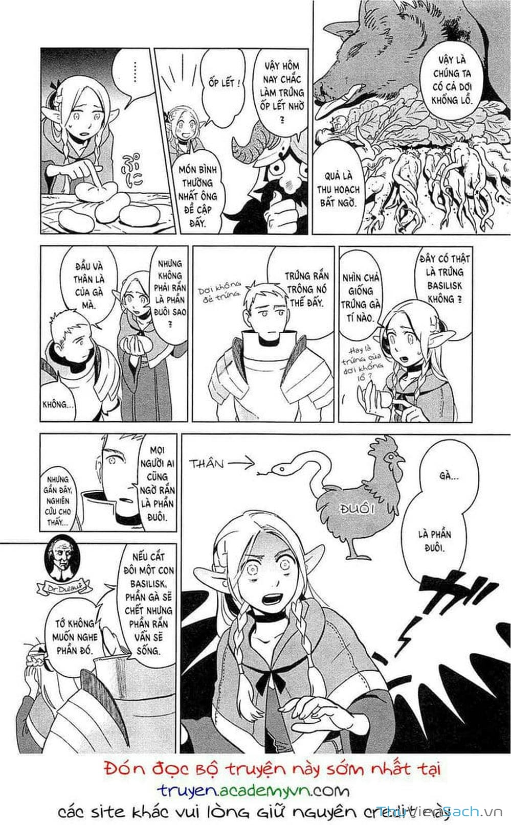 Truyện Tranh Mỹ Vị Hầm Ngục - Dungeon Meshi trang 108