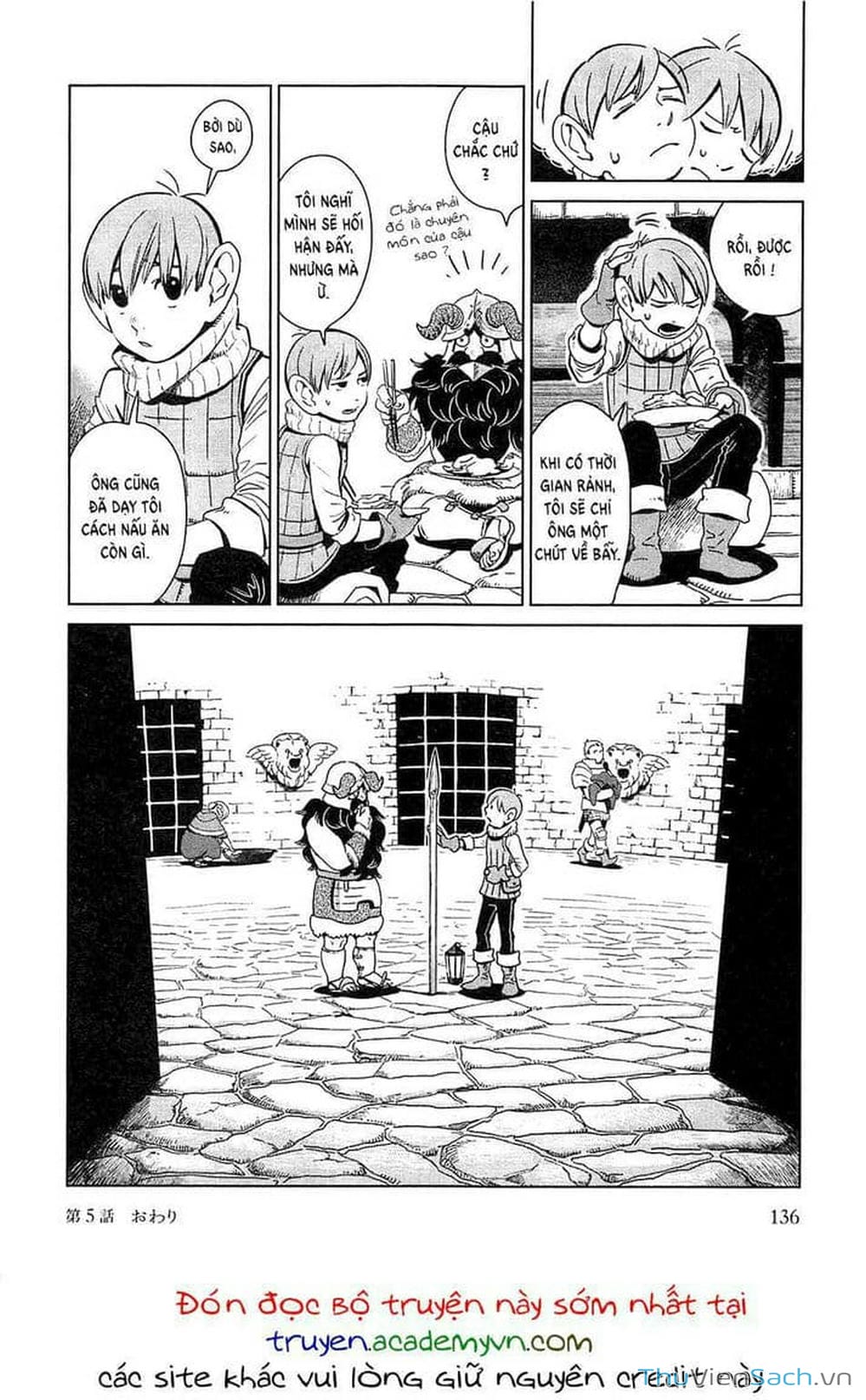 Truyện Tranh Mỹ Vị Hầm Ngục - Dungeon Meshi trang 136