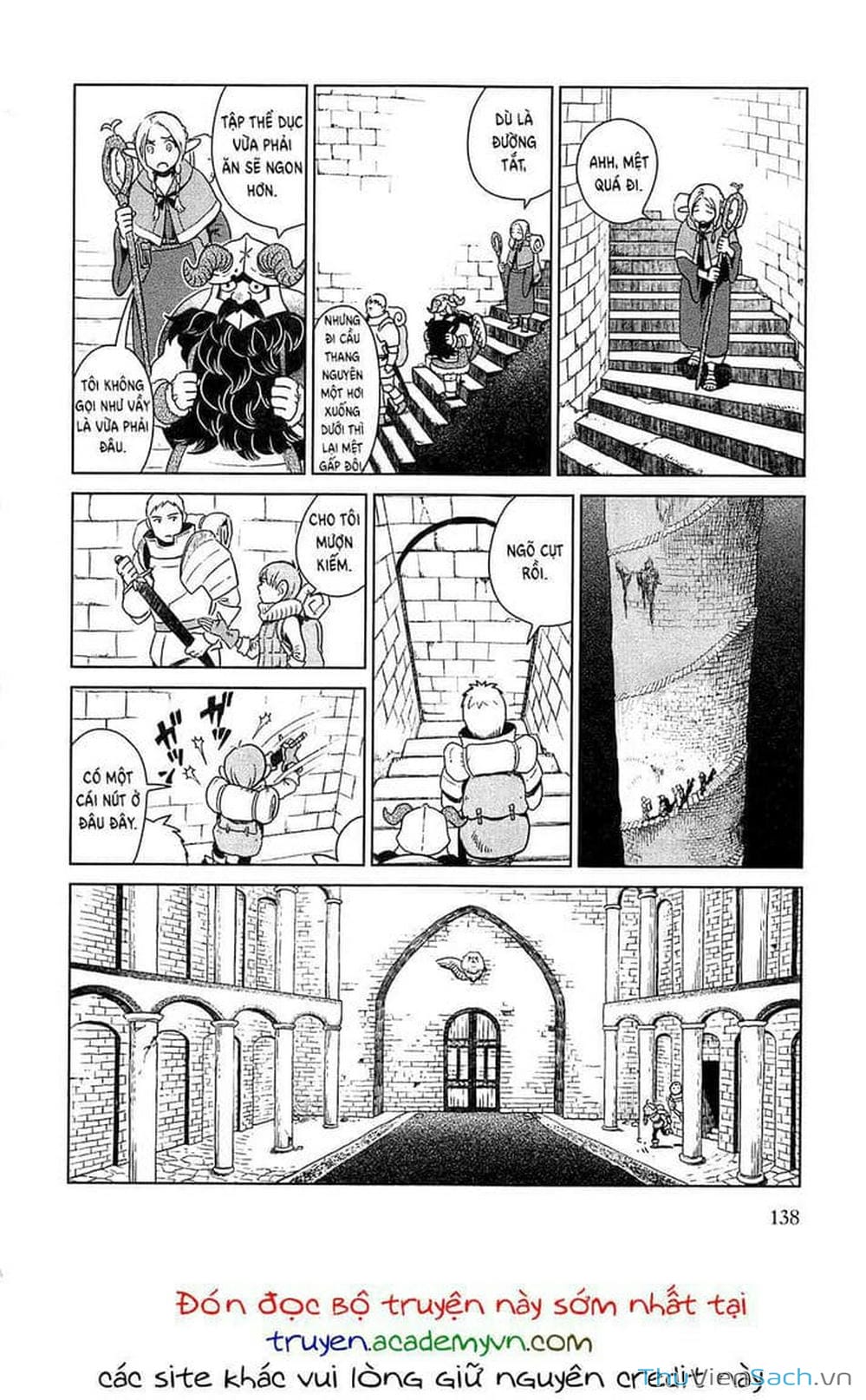 Truyện Tranh Mỹ Vị Hầm Ngục - Dungeon Meshi trang 138