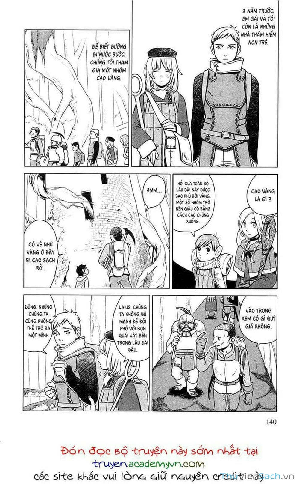 Truyện Tranh Mỹ Vị Hầm Ngục - Dungeon Meshi trang 140