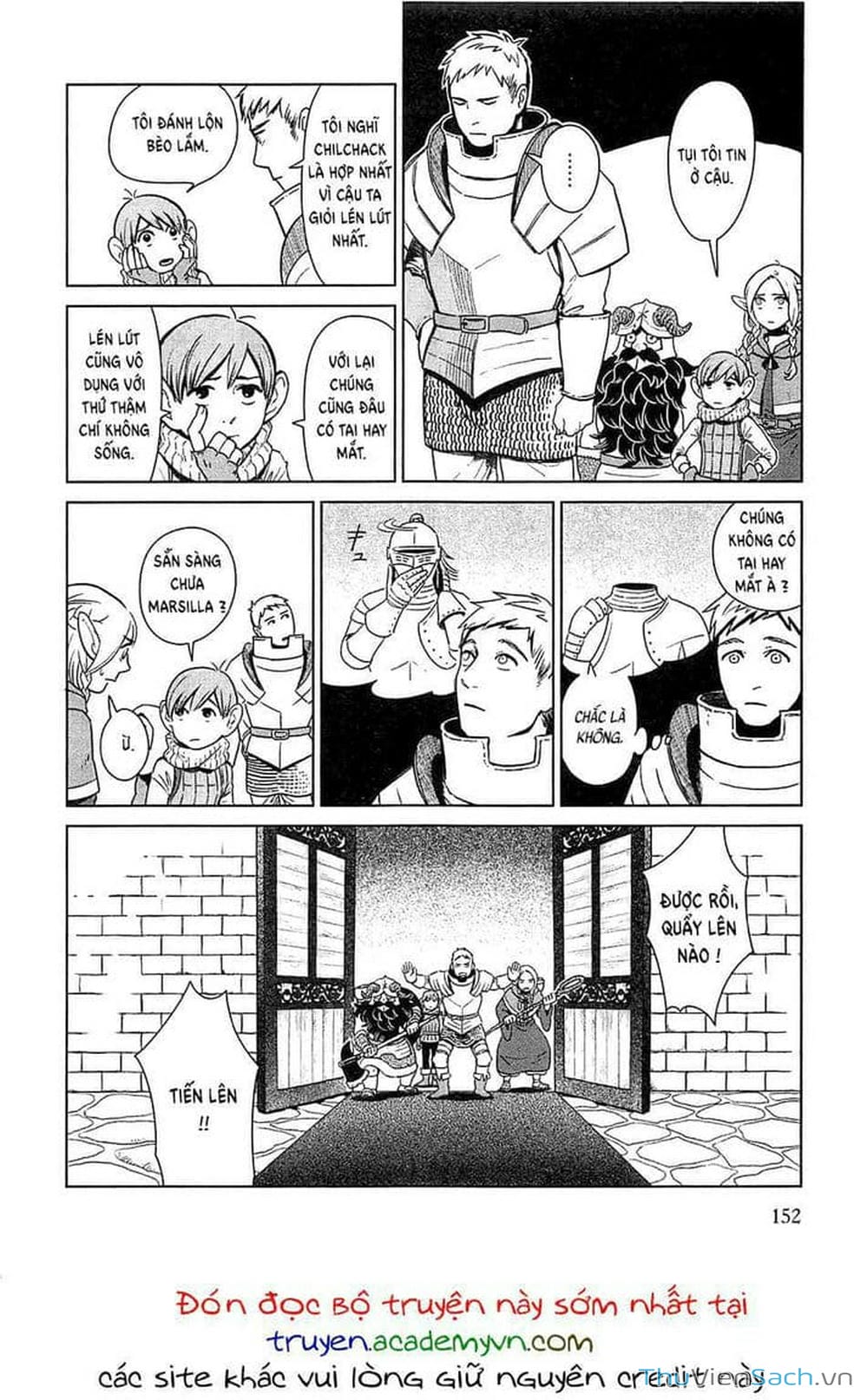 Truyện Tranh Mỹ Vị Hầm Ngục - Dungeon Meshi trang 152