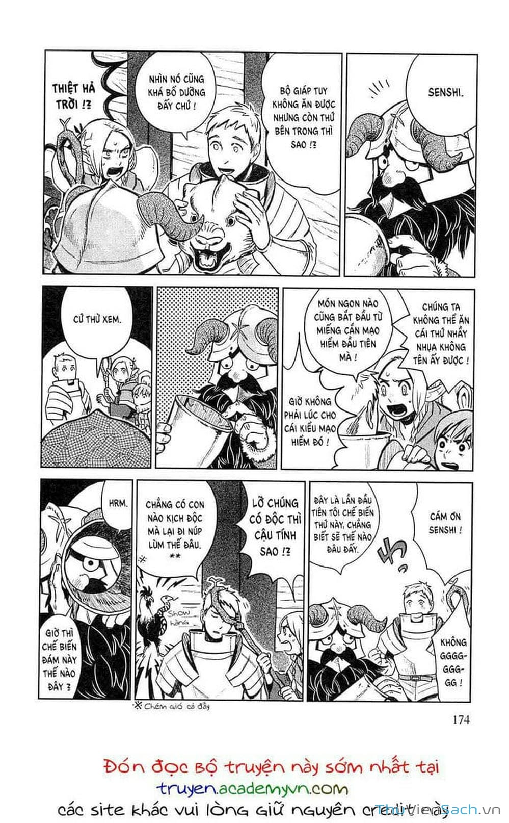 Truyện Tranh Mỹ Vị Hầm Ngục - Dungeon Meshi trang 174