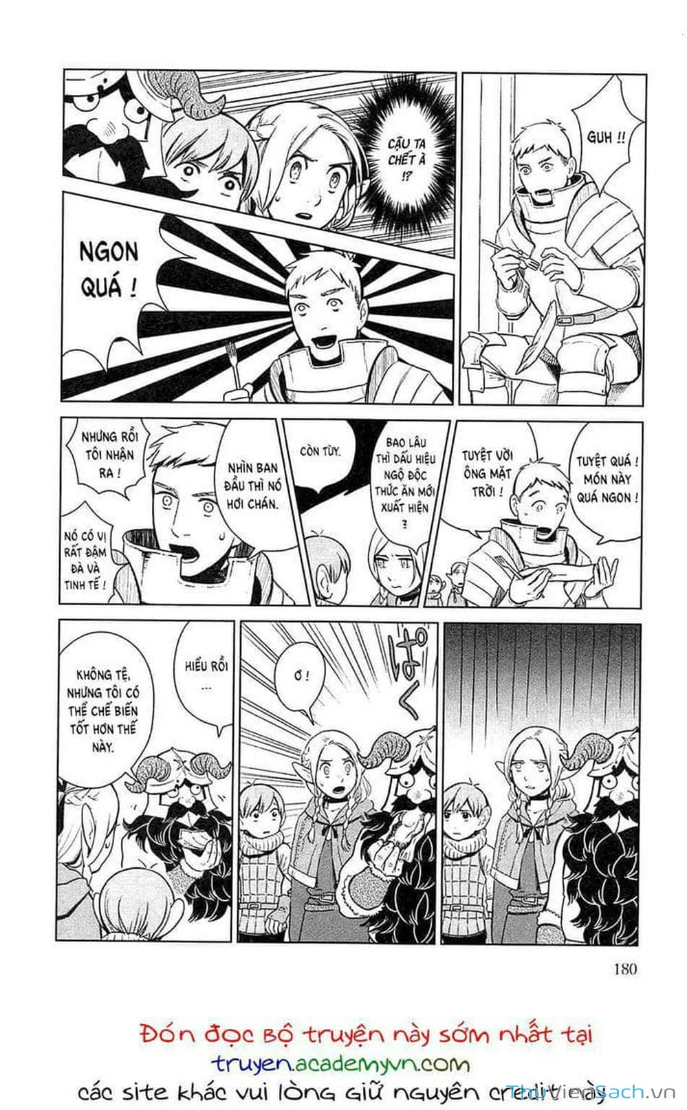 Truyện Tranh Mỹ Vị Hầm Ngục - Dungeon Meshi trang 180