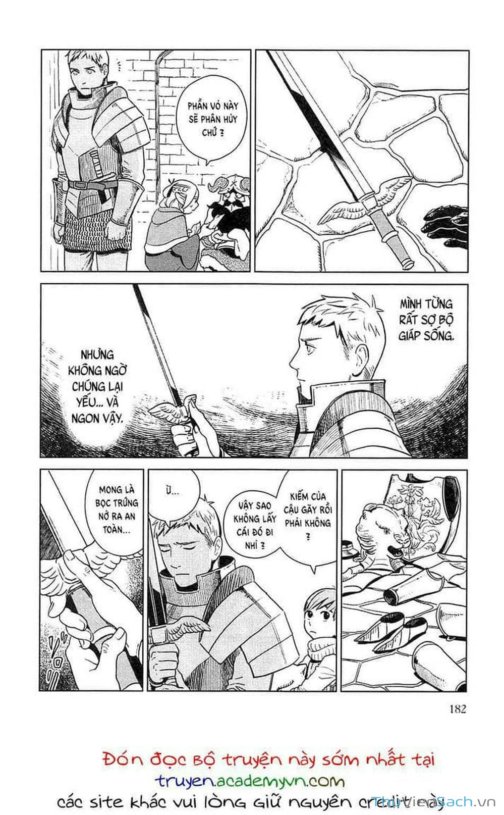 Truyện Tranh Mỹ Vị Hầm Ngục - Dungeon Meshi trang 182