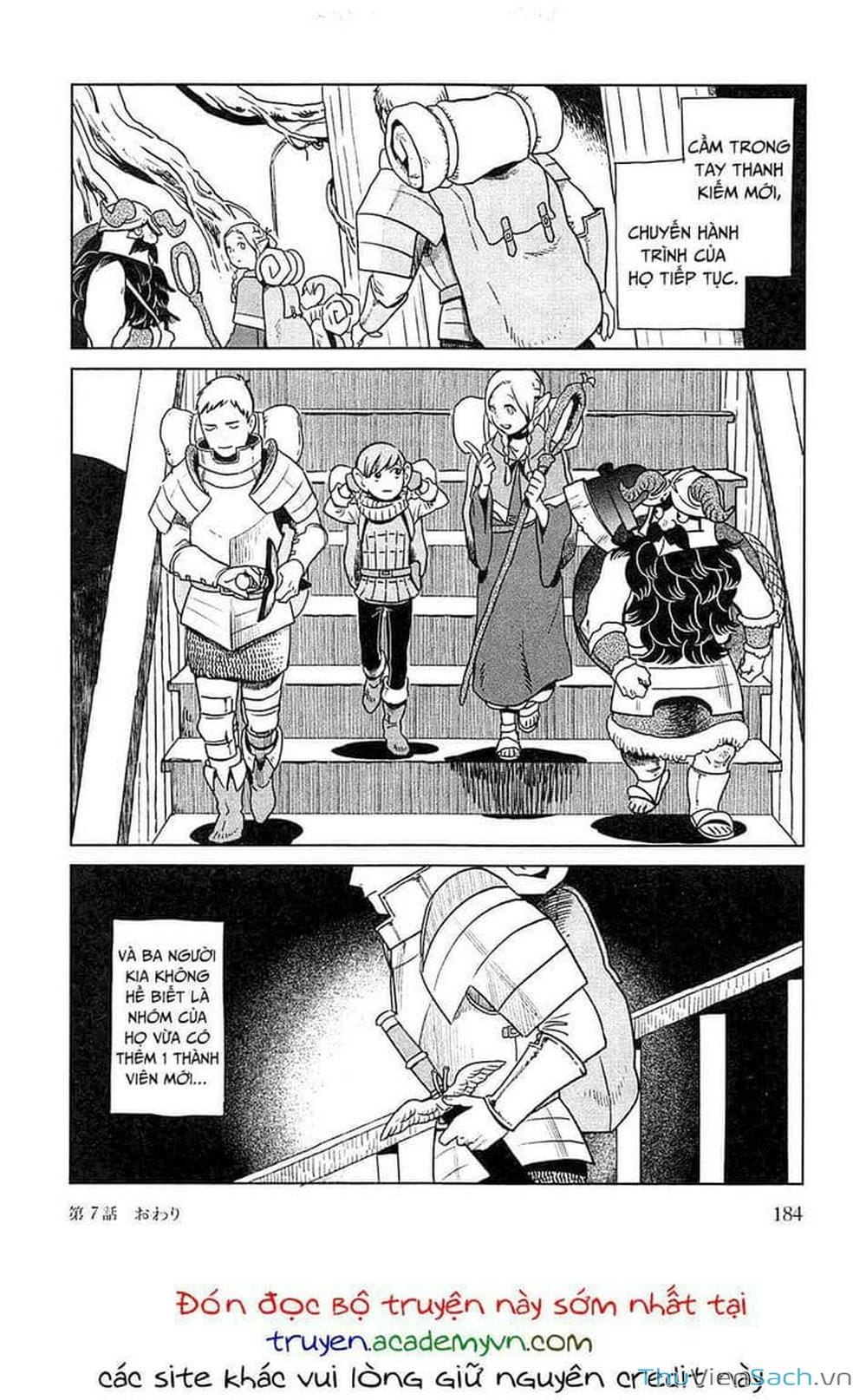 Truyện Tranh Mỹ Vị Hầm Ngục - Dungeon Meshi trang 184