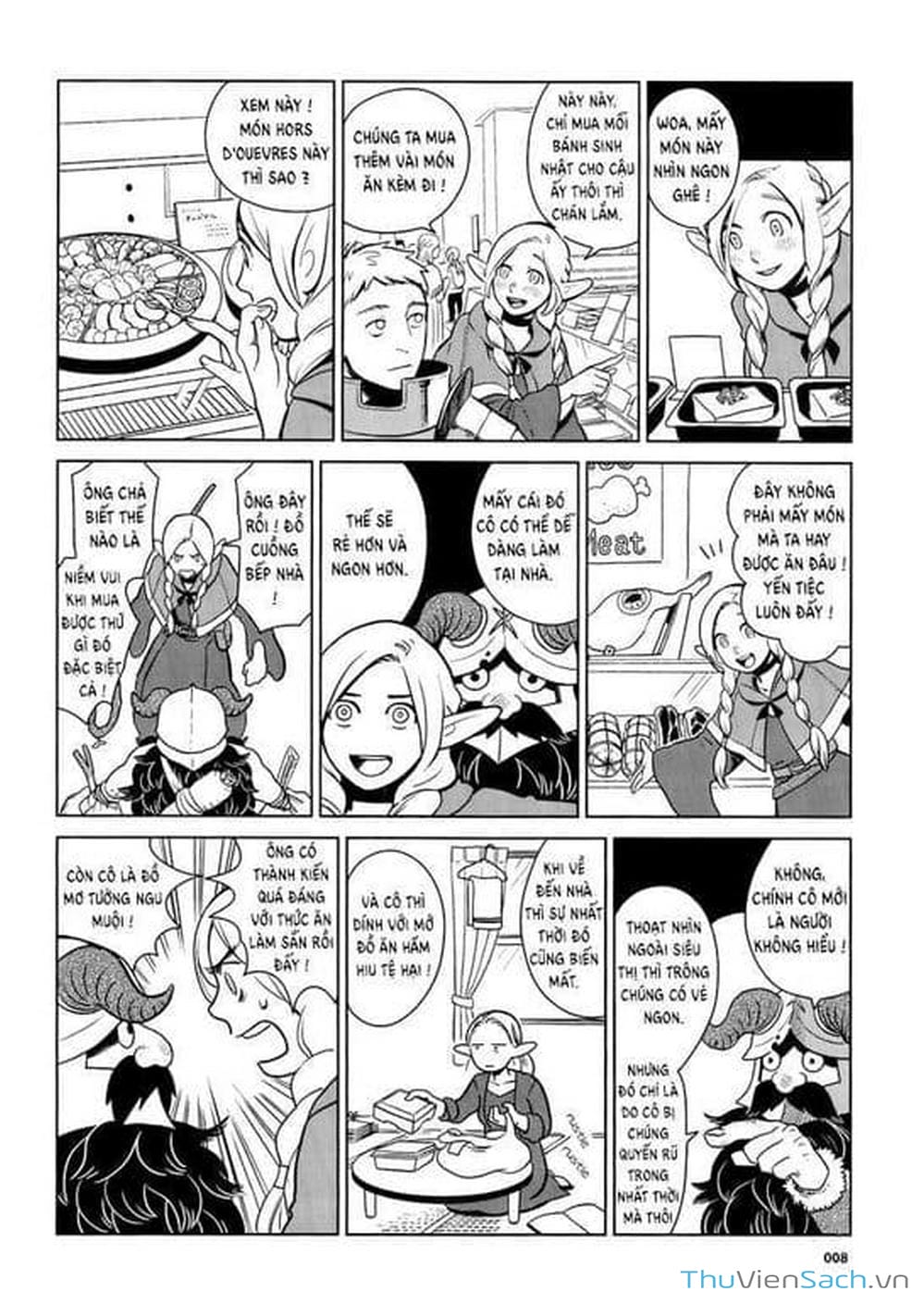 Truyện Tranh Mỹ Vị Hầm Ngục - Dungeon Meshi trang 193