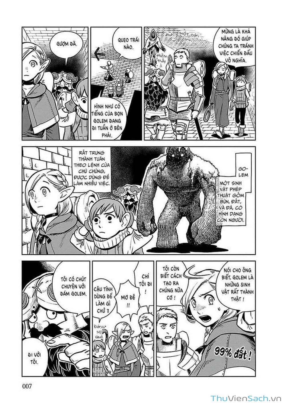 Truyện Tranh Mỹ Vị Hầm Ngục - Dungeon Meshi trang 201