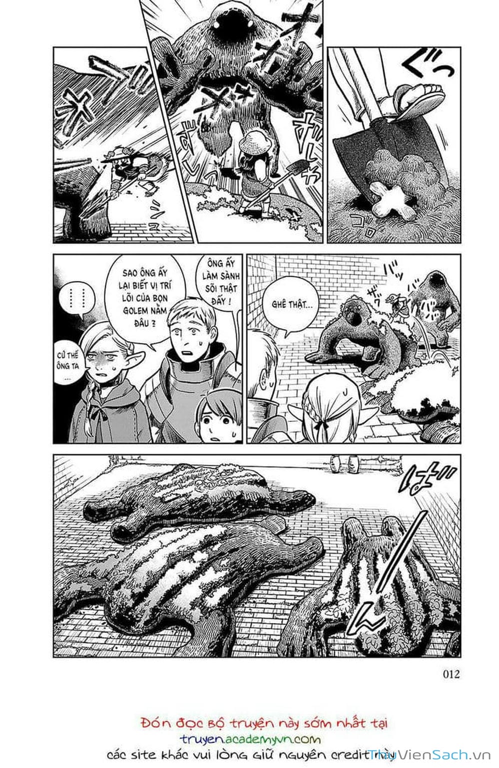 Truyện Tranh Mỹ Vị Hầm Ngục - Dungeon Meshi trang 206