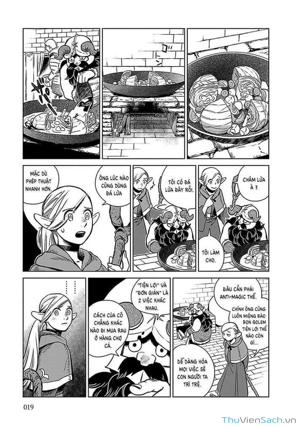 Truyện Tranh Mỹ Vị Hầm Ngục - Dungeon Meshi trang 213