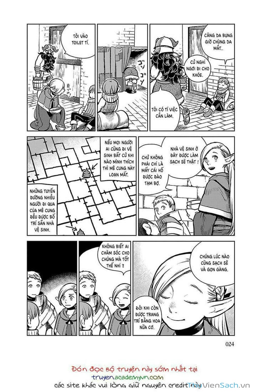 Truyện Tranh Mỹ Vị Hầm Ngục - Dungeon Meshi trang 218