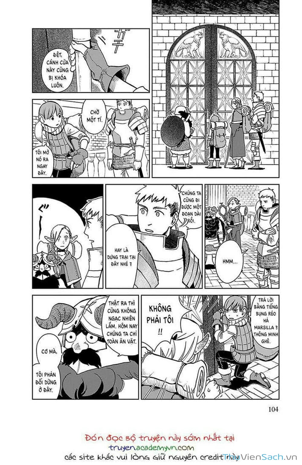 Truyện Tranh Mỹ Vị Hầm Ngục - Dungeon Meshi trang 298