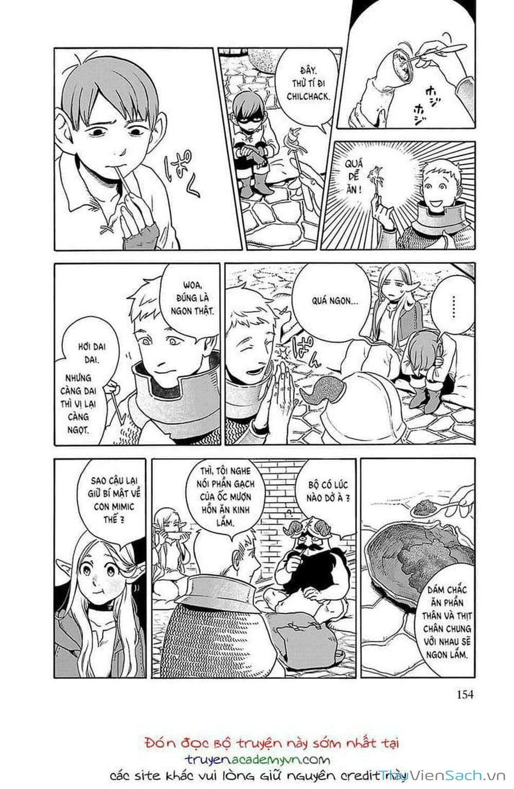 Truyện Tranh Mỹ Vị Hầm Ngục - Dungeon Meshi trang 348