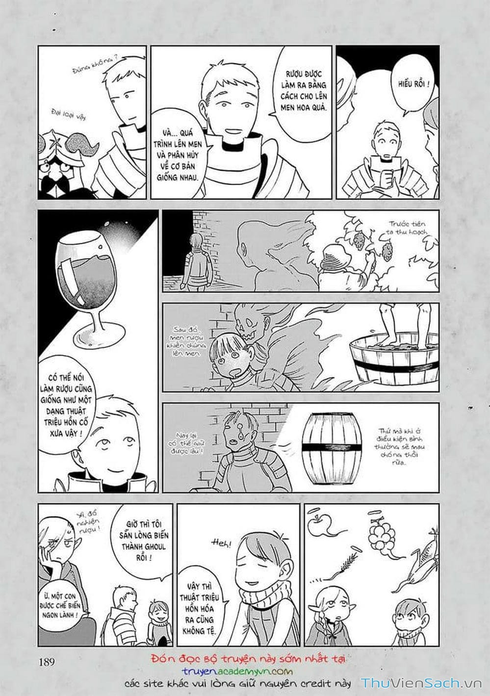 Truyện Tranh Mỹ Vị Hầm Ngục - Dungeon Meshi trang 383