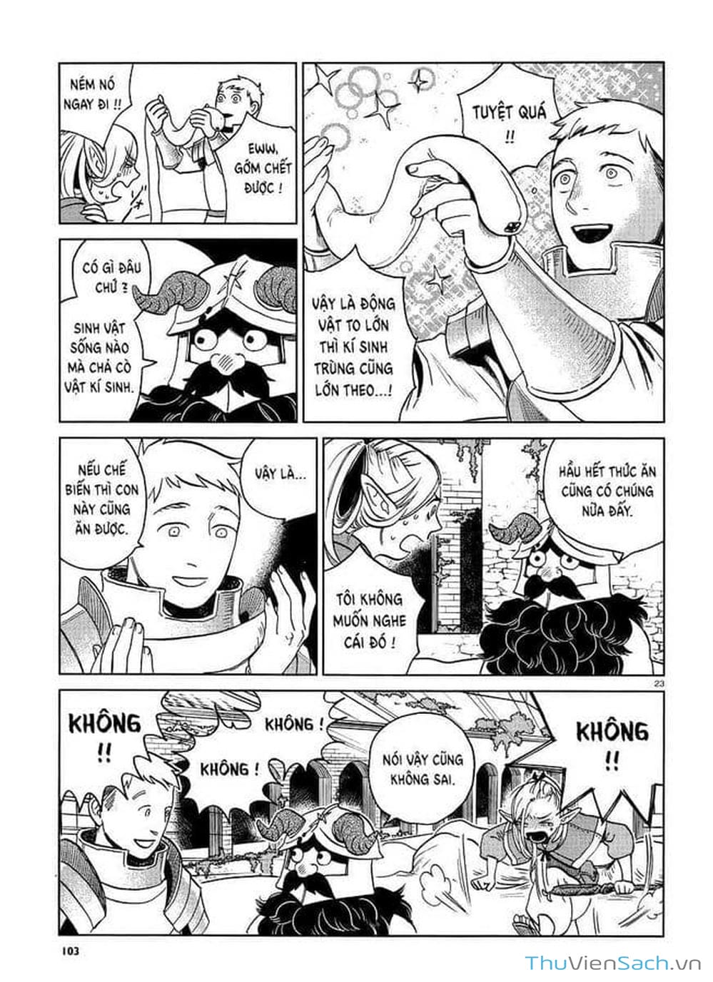 Truyện Tranh Mỹ Vị Hầm Ngục - Dungeon Meshi trang 433