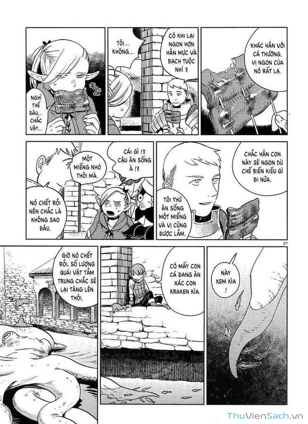 Truyện Tranh Mỹ Vị Hầm Ngục - Dungeon Meshi trang 437