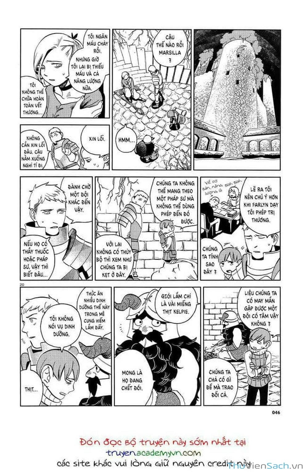 Truyện Tranh Mỹ Vị Hầm Ngục - Dungeon Meshi trang 482