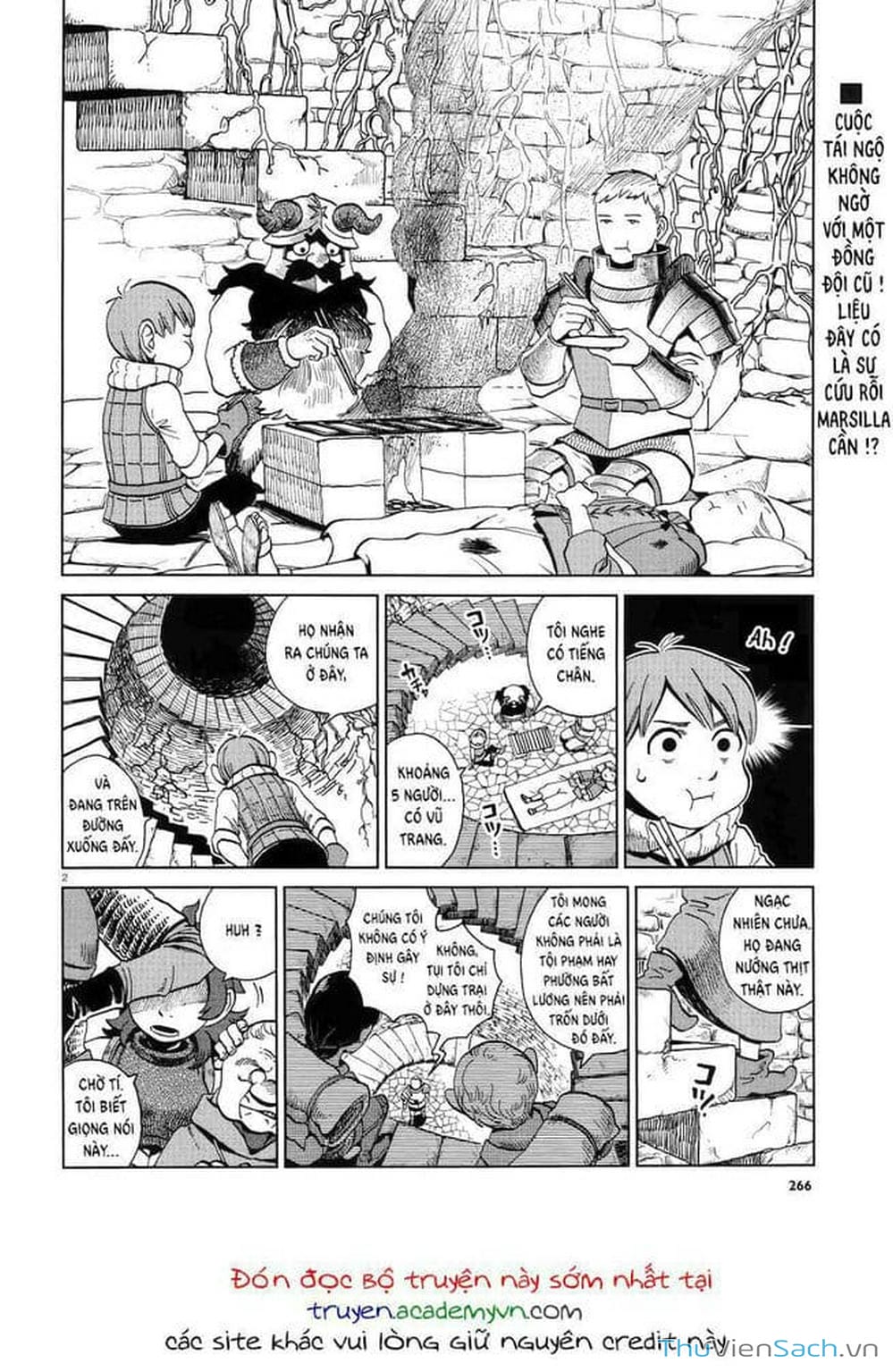 Truyện Tranh Mỹ Vị Hầm Ngục - Dungeon Meshi trang 490