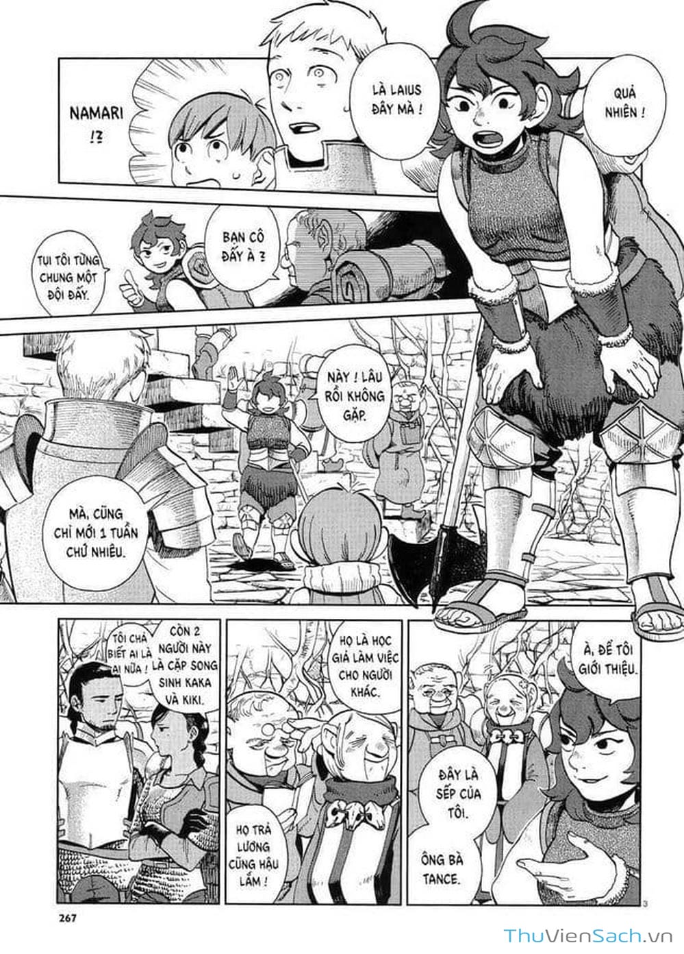 Truyện Tranh Mỹ Vị Hầm Ngục - Dungeon Meshi trang 491