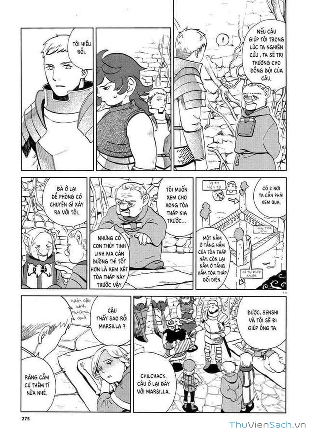 Truyện Tranh Mỹ Vị Hầm Ngục - Dungeon Meshi trang 499