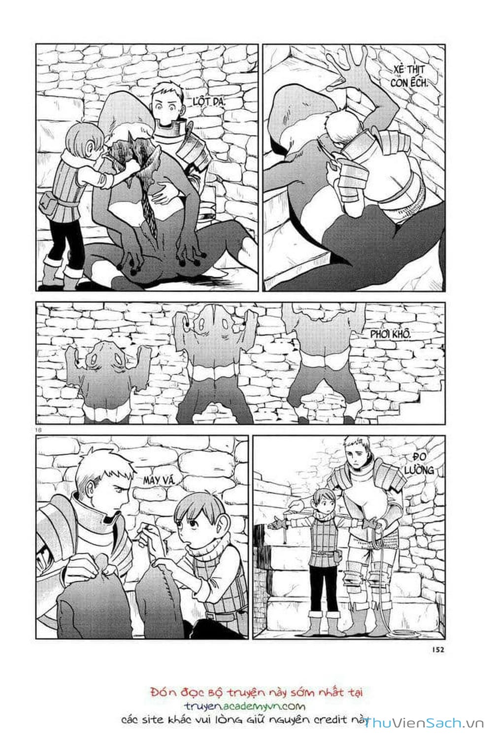 Truyện Tranh Mỹ Vị Hầm Ngục - Dungeon Meshi trang 562