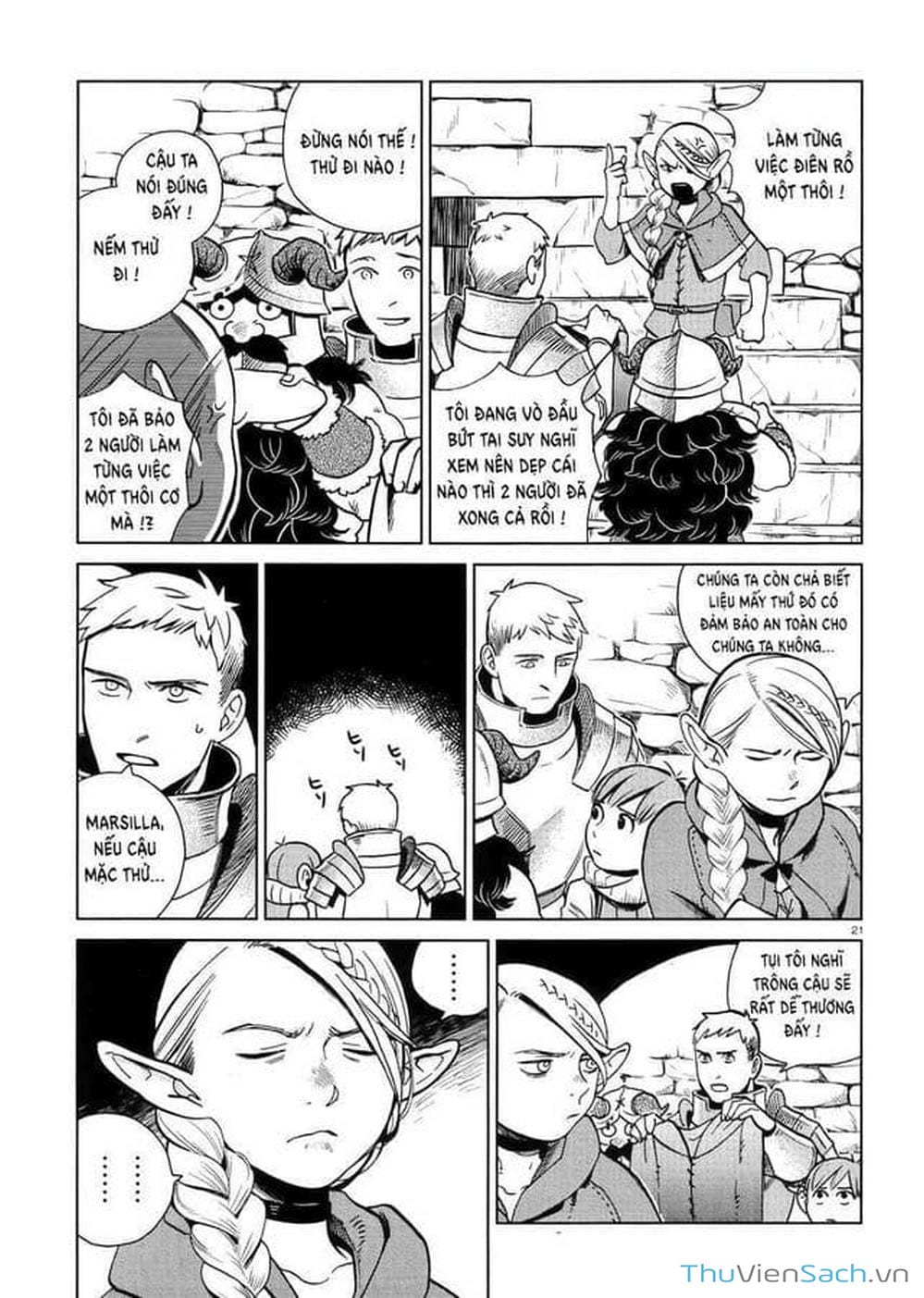 Truyện Tranh Mỹ Vị Hầm Ngục - Dungeon Meshi trang 565